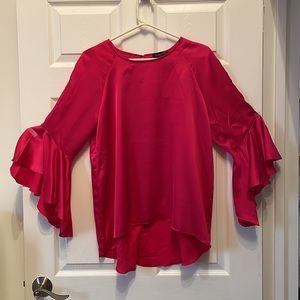 Magenta Dress Top